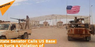 State Senator Calls US Base in Syria a Violation of International Law/June 19, 2017, SPUTNIK
