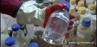 SAA Discovers ISIS’s Chemical Workshop in Eastern Homs/ By Arabi Souri, October 18, 2017
