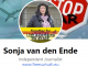 “I lost my faith and beliefs in the Western world and never found it anymore.”/ By Sonja van den Ende Profile picture featuring a woman with a child and a stop sign in the background.