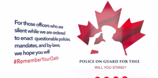Video: “Police On Guard for Thee”: Toronto Police Officers Challenge “Unconstitutional Public Health Measures”