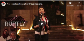 Aleppo celebrations after Syria’s elections/ By RUPTLY