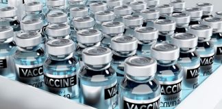 Number of Deaths Reported After COVID Vaccines Jumps by More Than 2,000 in 1 Week, According to VAERS Rows of vaccine vials with clear labels and sealed caps.