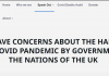 OUR GRAVE CONCERNS ABOUT THE HANDLING OF THE COVID PANDEMIC BY GOVERNMENTS OF THE NATIONS OF THE UK/ COVID19 Assembly
