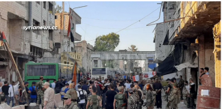Daraa Balad: 1st Batch of Terrorists Shipped Out, the 2nd Expected Today/By Arabi Souri