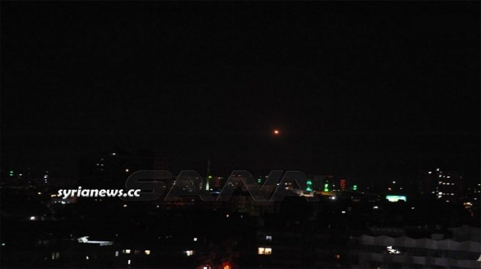 Israel bombing southern Damascus 28 Feb 2021