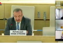 Syria regrets that HRC’s meetings have turned into platform for defaming countries/ By Basma Qaddour