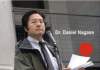 Nuremberg Trials 75th Anniversary/ By Dr. Nagase Dr. Daniel Nagase speaking outdoors, holding papers.