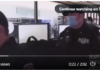New York Biosecurity State Crushes Inalienable Rights and Freedoms Police officer in uniform and mask near computer monitors.