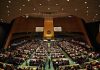 The “Great Reset” and the UN Resolution Prohibiting the “Glorification of Nazism”/ By Carla Stea Wide view of a large international assembly hall filled with delegates.