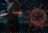 Towards Another Devastating Worldwide Crisis? The WEF’s “Cyber Attack With Covid-like Characteristics”. Paralysis of the Power Supply, Communications, Transportation?/ By Prof Chossudovsky Digital ransomware warning with virus and hacker imagery.