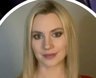 The Last American Vagabond/ Taylor Hudak interviews Dr. Sam White Portrait of a blonde woman in a red top with a neutral background.