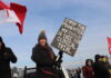 Public support for Freedom Convoy