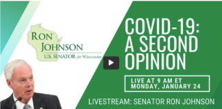 U.S. Senator Ron Johnson/ COVID-19: A Second Opinion