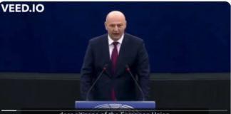 Croatia’s MEP Mislav Kolakušić to Macron at Conseil des Députés du Luxembourg : “You said you are proud there is no death penalty in Europe. Tens of thousands of citizens have died due to vaccine side effects. Mandatory vaccines represents the death penalty and its execution for many”