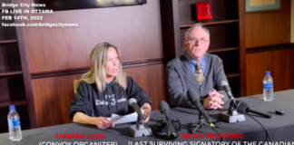 Video: Ottawa Freedom Convoy 2022. Press Conference of Tamara Lich and Brian Peckford