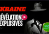 Ukraine, révélations explosives Mysterious figure with hat and tie highlights Ukraine's relation with explosives.