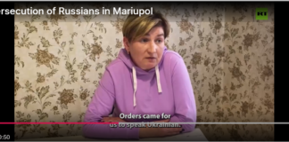 Ukronazi Persecution of Russians in Mariupol