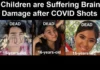 Cases of Brain Damage in Children Skyrocket Following COVID-19 Vaccines/ By Brian Shilhavy Three young girls impacted by COVID-19, with ages and tragic outcomes shown.