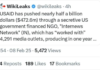 Western/CIA Media Pushes War Propaganda As Policy Tweet revealing nearly half a billion dollars funneled through a secret NGO.