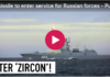 Hypersonic Game – Changer Russian warship launches Zircon hypersonic missile at sea.