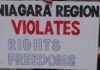 Freedoms Denied in Niagara Region