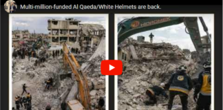 Multi-million-funded Al Qaeda/White Helmets are back./ By Vanessa Beeley