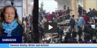 Western Barbarism Against Syria Compounds Devastation of Earthquake/ Report by Vanessa Beeley