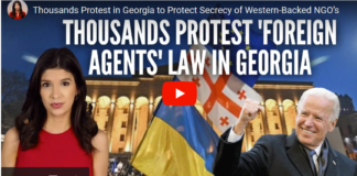 Thousands Protest in Georgia to Protect Secrecy of Western-Backed NGO’s/ By Rachel Blevins