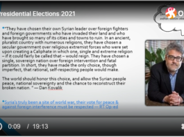 A YouTube video discussing the 2021 South African local elections and foreign policy.