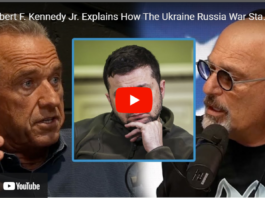 Robert F. Kennedy Jr. discusses Ukraine and Russia on a podcast.