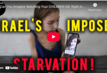 Western-Supported Zionists Starve Palestinians: By Democracy Files and Fra Hughes