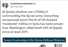 Sharmaine Narwani on Washington’s Support for al Qaeda