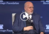 And why would they give it to anyone? Bald man speaking at Heritage Foundation panel