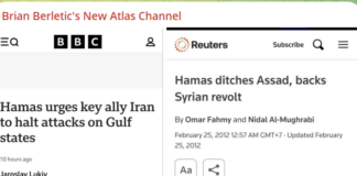 Berletic on Hamas and October 7 News screenshot showing Hamas and Syrian revolt